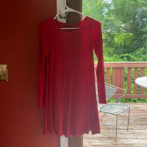 Express dress size small Red